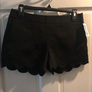 NWT Express scalloped hem shorts